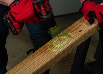 BullseyeBore Core Adds Laser Guidelights to Your Power Drill to Help You Drive Bits in a Perfectly Straight Line